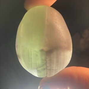 Beautiful glowy Flourite egg